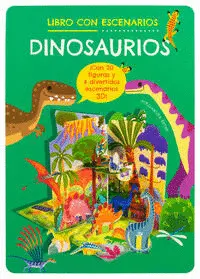 Libro con Escenarios. Dinosaurios