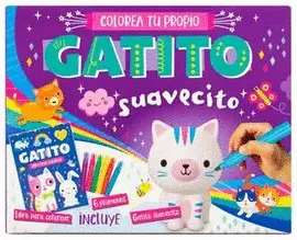 Colorea tu Propio Gatito Suavecito