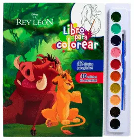 Rey León, el. Libro para Colorear
