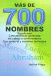 Más de 700 Nombres
