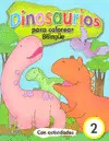 Dinosaurios para Colorear 2 (Bilingüe)
