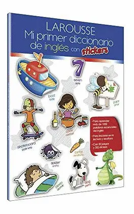 Mi Primer Diccionario de Inglés con Stickers