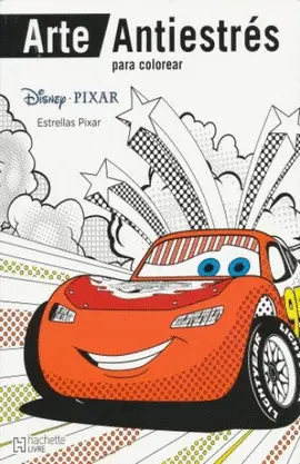 Arte Antiestrés para Colorear. Estrellas Pixar