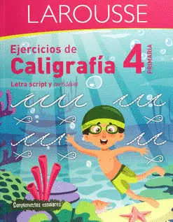 Ejercicios de Caligrafía 4° Primaria