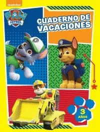 Cuaderno de Vacaciones 3 Años (Paw Patrol)