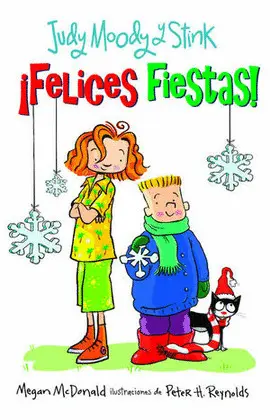 Judy Moody y Stink. ¡Felices Fiestas!