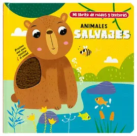 Mi Librito de Ruidos y Texturas. Animales Salvajes