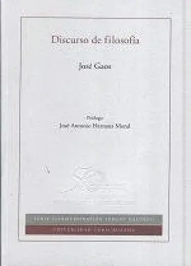 Discurso de la Filosofía