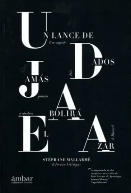 Un Lance de Dados Jamás Abolirá el Azar (Edición Bilingüe)