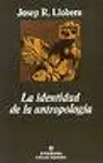 Identidad de la Antropologia, la