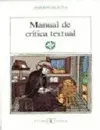 Manual de Crítica Textual
