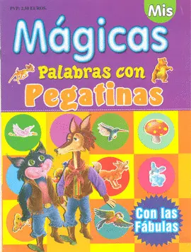 Mis Mágicas Palabras con Pegatinas Morado