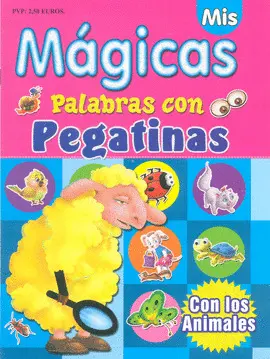 Mis Mágicas Palabras con Pegatinas Rosa