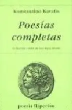 Poesias Completas. Konstantino Kavafis
