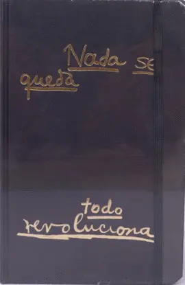 Libreta Negra Frida Kahlo. Nada se Queda