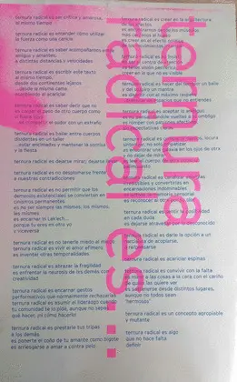 Cartel Tertura Radical