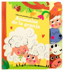 Libro con Pestañas Aprender. Animlaes de la Granja