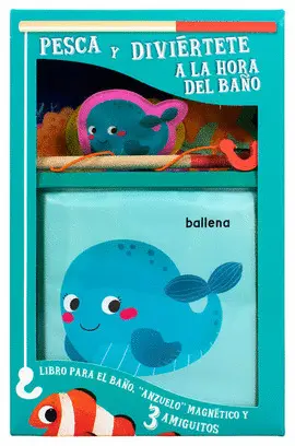 Pesca y Diviértete a la Hora del Baño: Ballena