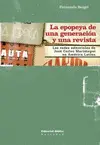Epopeya de una Generación y una Revista, la
