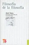Filosofía de la Filosofía