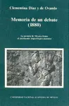 Memoria de un Debate (1880)