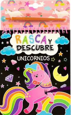 Rasca y Descubre. Unicornios