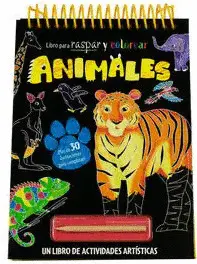 LIBRO PARA RASPAR Y COLOREAR: ANIMALES