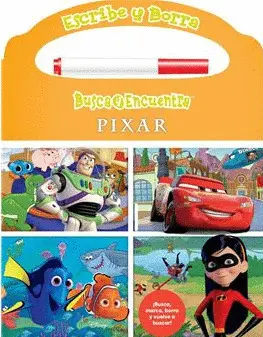 Escribe y Borra, Busca y Encuentra Pixar