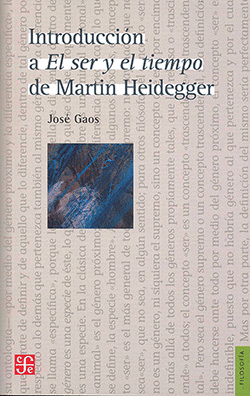 INTRODUCCIN A EL SER Y EL TIEMPO DE MARTIN HEIDEGGER