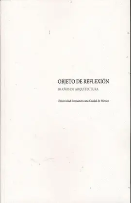 OBJETO DE REFLEXIÓN
