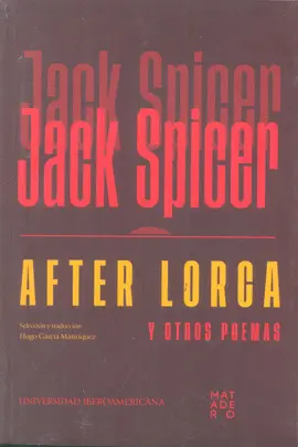 AFTER LORCA Y OTROS POEMAS