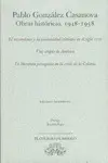 Pablo González Casanova. Obras Históricas, 1948-1958