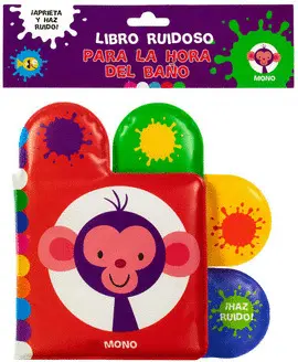 Libro Ruidoso para la Hora del Baño: Mono