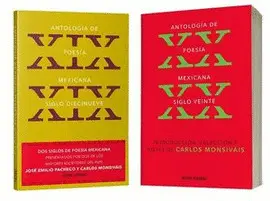 Paquete Antología de Poesía Mexicana. Siglo Xix y Xx (2 Tomos)