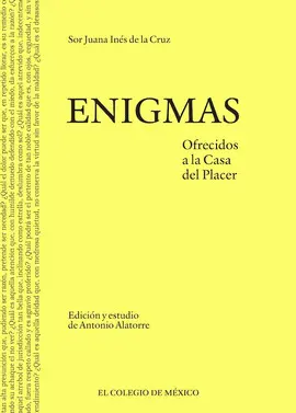 ENIGMAS OFRECIDOS A LA CASA EL PLACER ENIGMAS OFRECIDOS A LA CASA EL PLACER