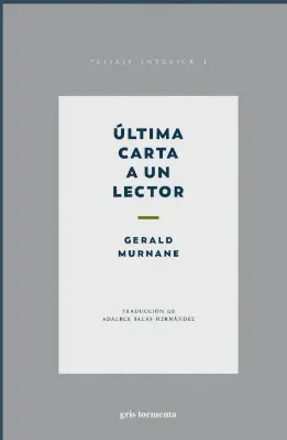 ÚLTIMA CARTA A UN LECTOR ÚLTIMA CARTA A UN LECTOR