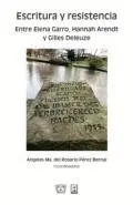 ESCRITURA Y RESISTENCIA