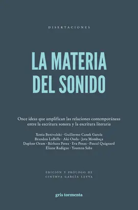 MATERIA DEL SONIDO, LA