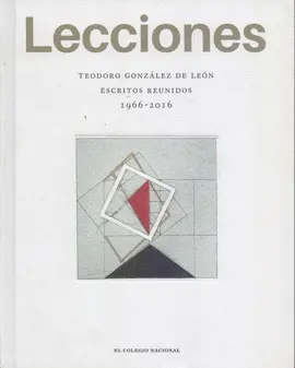 LECCIONES: TEODORO GONZÁLEZ DE LEÓN