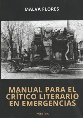 MANUAL PARA EL CRÍTICO LITERARIO EN EMERGENCIAS