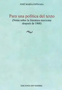 PARA UNA POLÍTICA DEL TEXTO