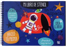 MI LIBRO DE STENCIL. EN EL ESPACIO