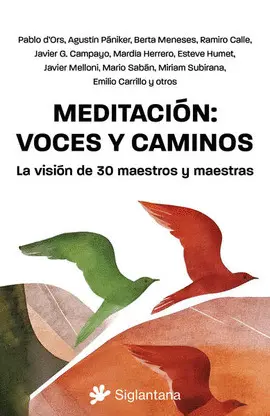 MEDITACIÓN: VOCES Y CAMINOS MEDITACIÓN: VOCES Y CAMINOS