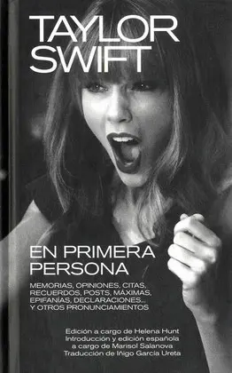 TAYLOR SWIFT. EN PRIMERA PERSONA