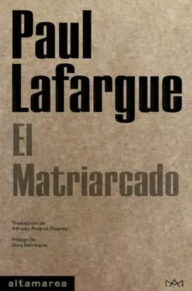 MATRIARCADO, EL MATRIARCADO, EL