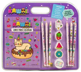 Kawaii Pretty. Libro para Colorear