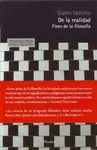 DE LA REALIDAD: FINES DE LA FILOSOFÍA