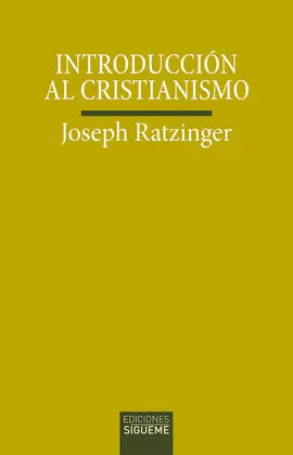 Introducción Al Cristianismo