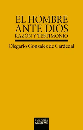 HOMBRE ANTE DIOS, EL HOMBRE ANTE DIOS, EL