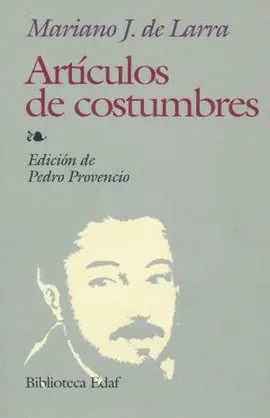 Articulo de Costumbres